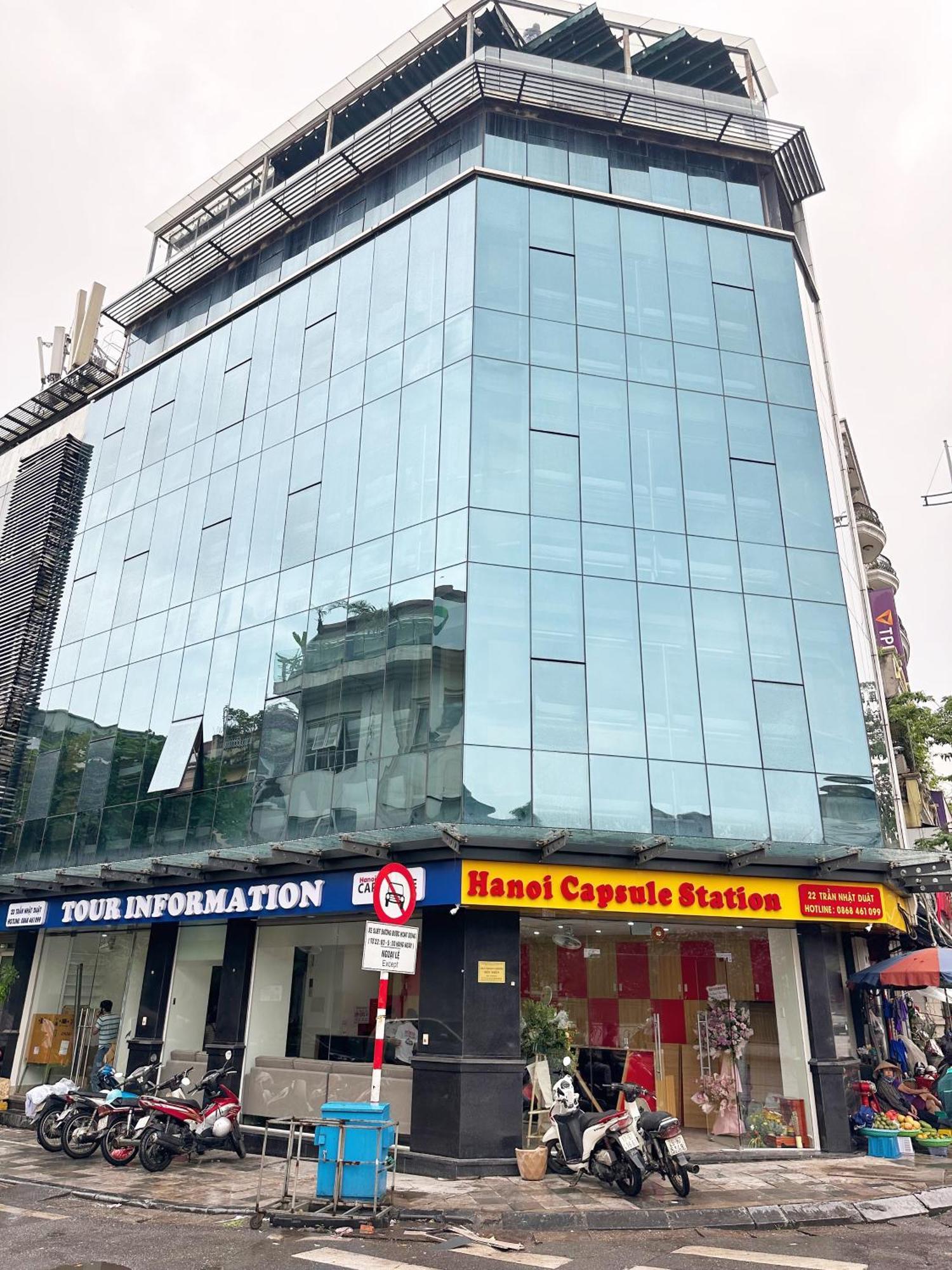 Hanoi Capsule Station Hostel Exterior foto